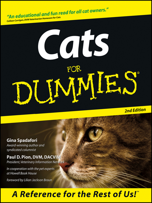 Title details for Cats for Dummies by Gina Spadafori - Available